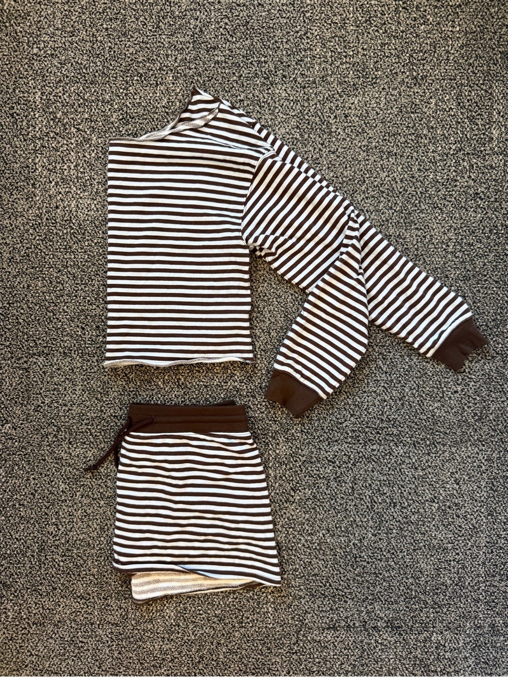 wild fable Brown and White Striped Women’s Skirt